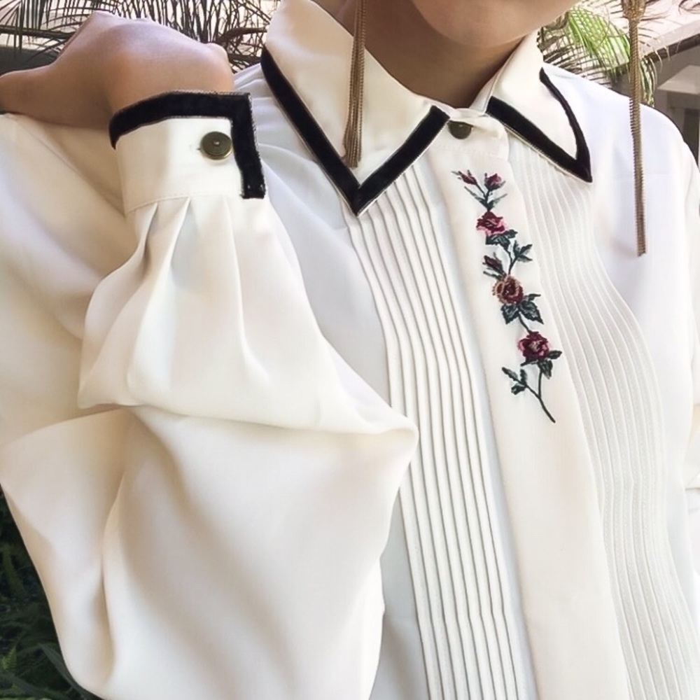 Vintage Koret Cream Blouse